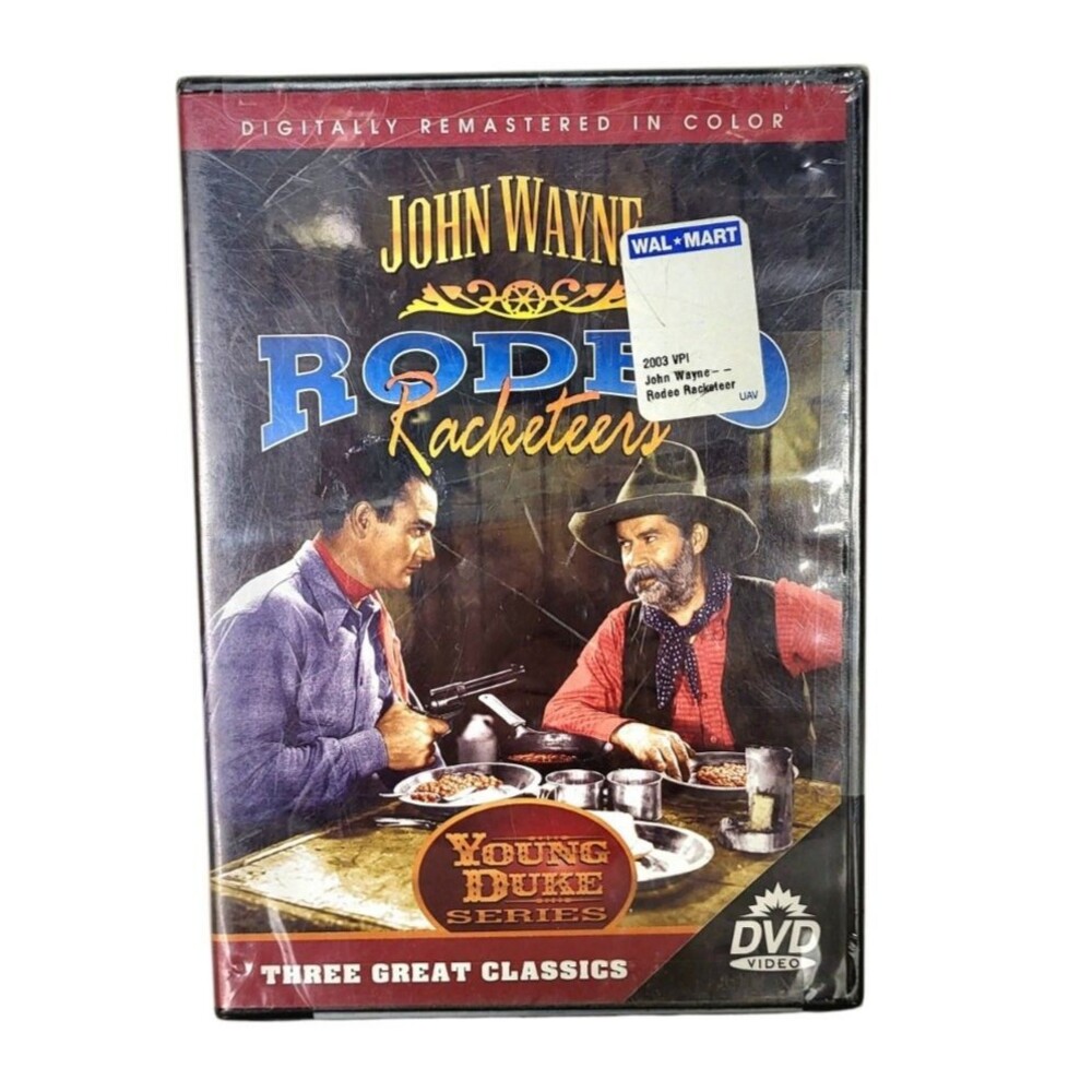 Rodeo Racketeers John Wayne Three Great Classics Young Duke Series DVD Sealed